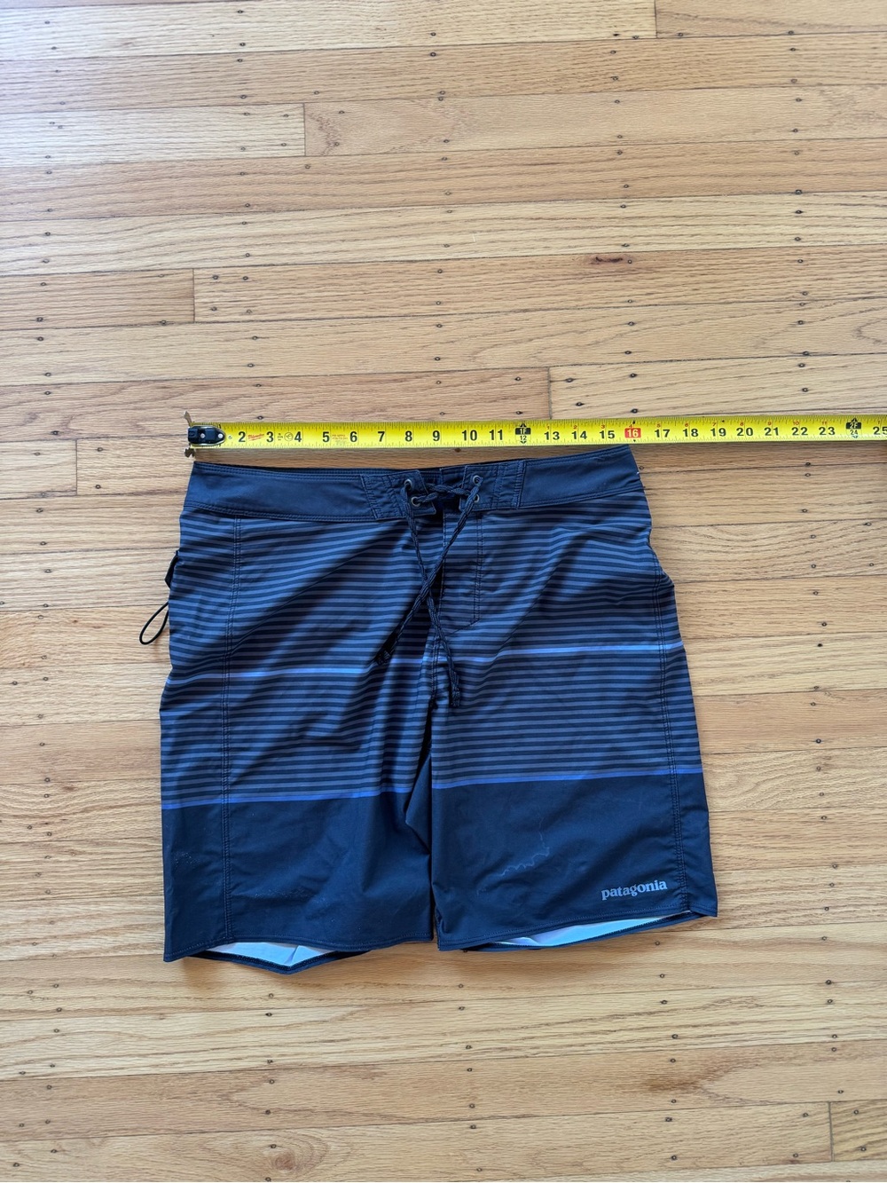 Patagonia Hydropeak Boardshorts Volley Swim Shorts Mens 30 Gray Drawstring